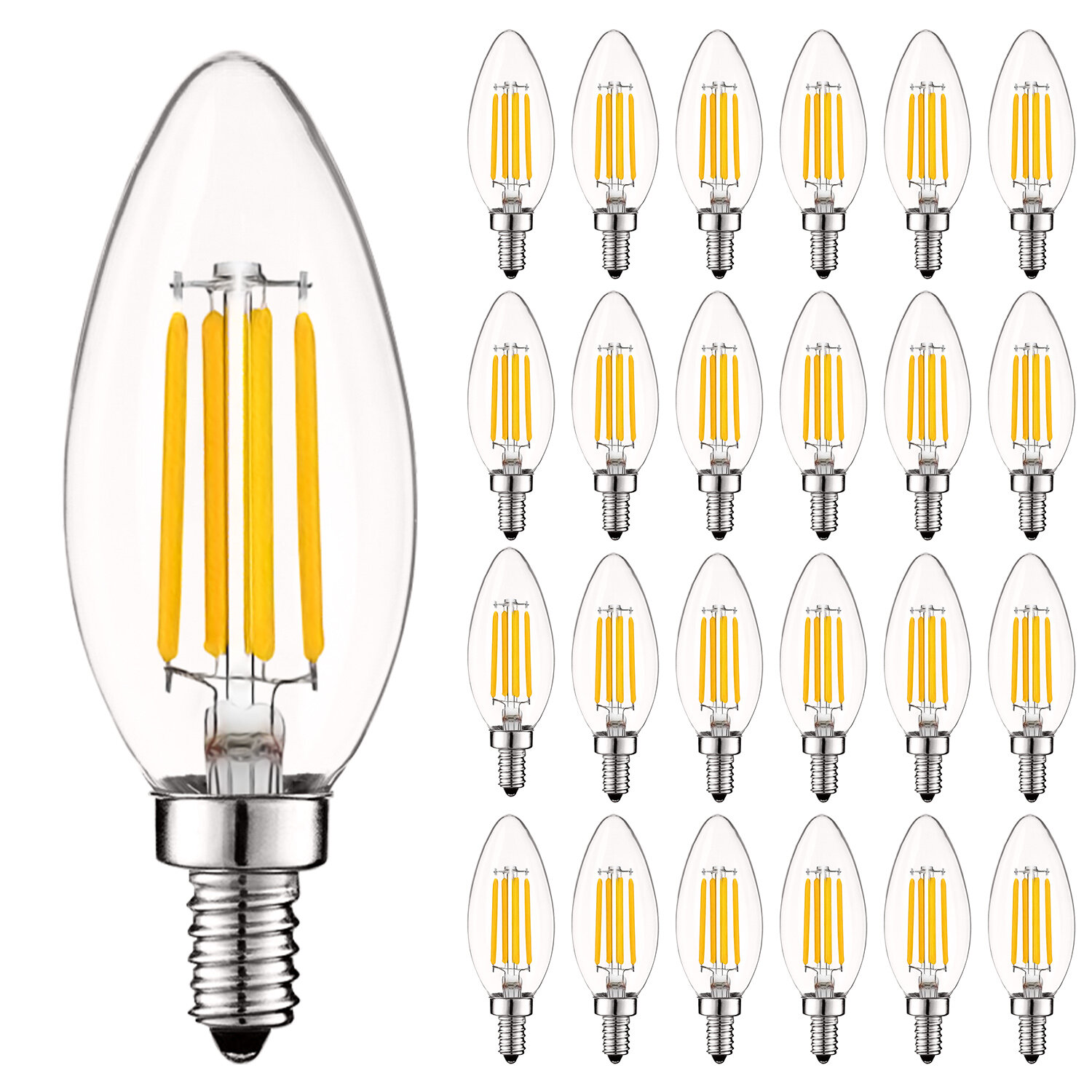 40 watt led candelabra base bulbs