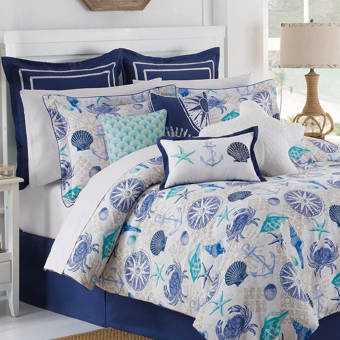 August Grove Karlyn Toile Comforter Set Wayfair