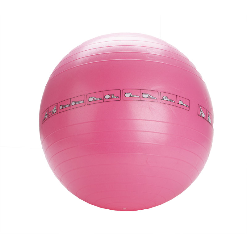 pink yoga ball