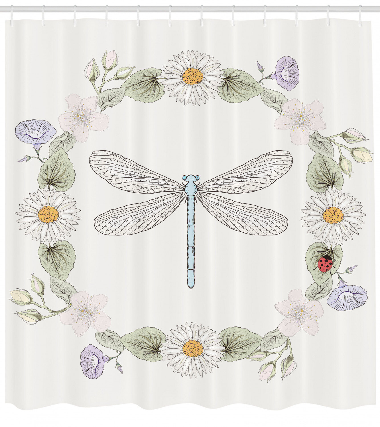 dragonfly shower curtain wholesale