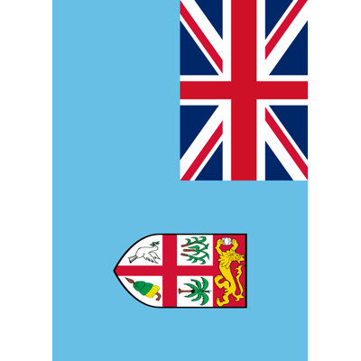 Fiji Garden flag Toland Home Garden