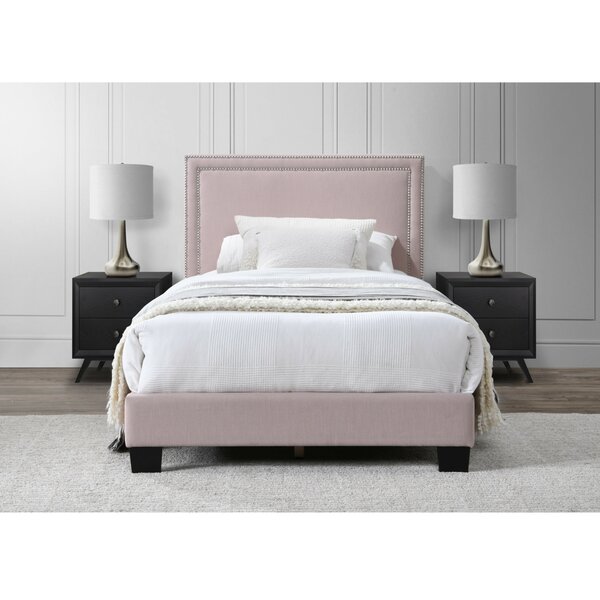 Etta Avenue™ Isabela Upholstered Low Profile Platform Bed & Reviews ...