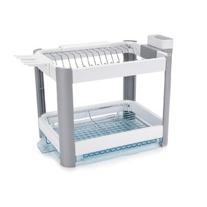 Twin Tier Extending Dish Rack