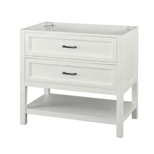 Modern Contemporary Bathroom Vanity No Top Allmodern Quickview