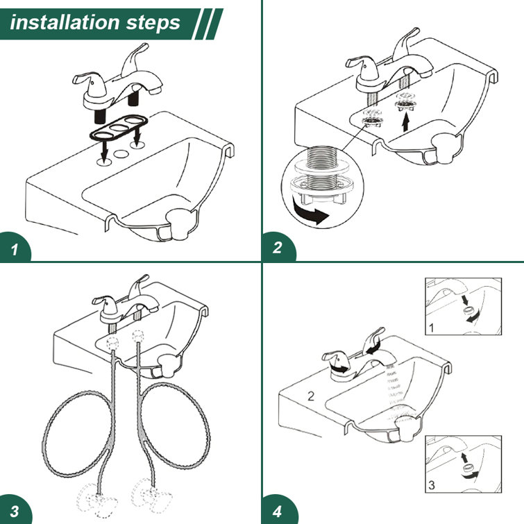 Homelody High Arc Spout Centerset Bathroom Faucet And Seal Technology Reviews Wayfair