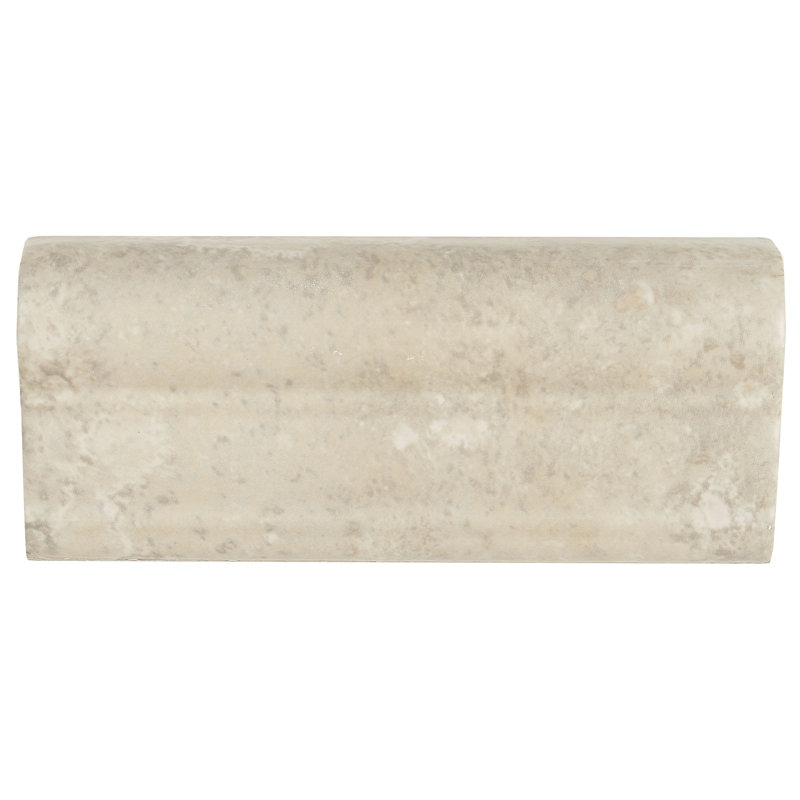 Itona Tile Remington 6 X 2 Ceramic Mudcap Tile Trim In Dorian Gray Wayfair