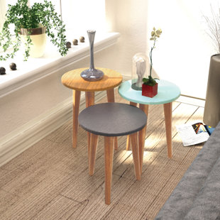 Go to store & view more images Wanneroo 3 Piece Nesting Tables by George Oliver