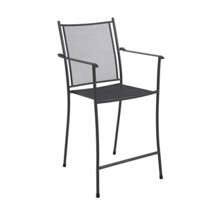 Rangel Stackable Balcony 25 inch Patio Bar Stool