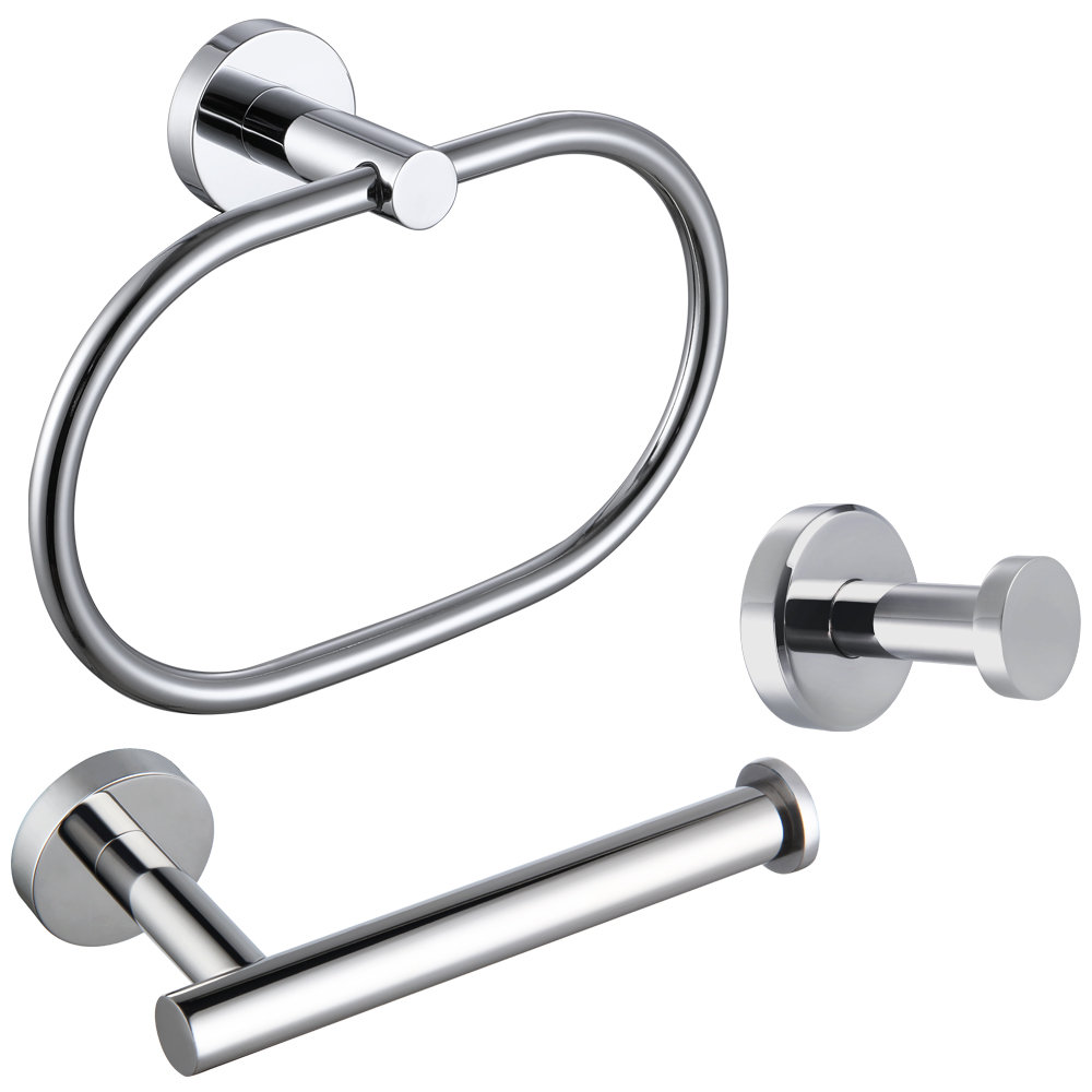 4 Piece Bathroom Hardware Set