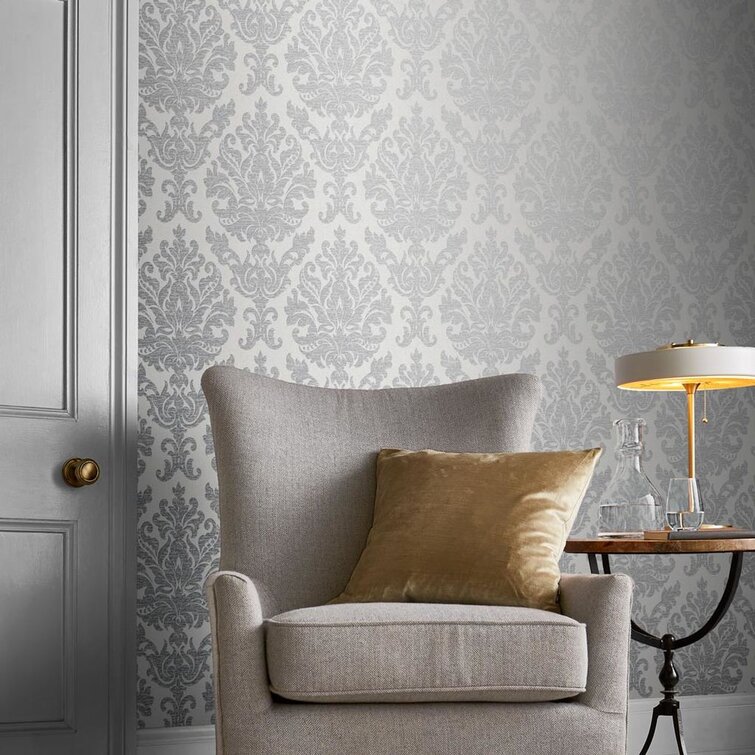 Graham & Brown Damask Roll Wallpaper & Reviews | Perigold