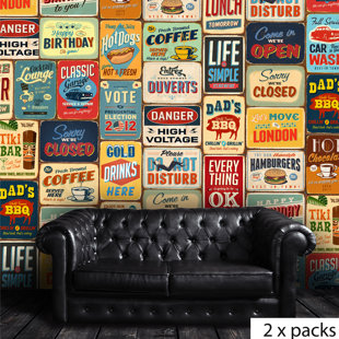 Metal Vintage Signs Wayfair Vintage Metal Sign Wall Decal