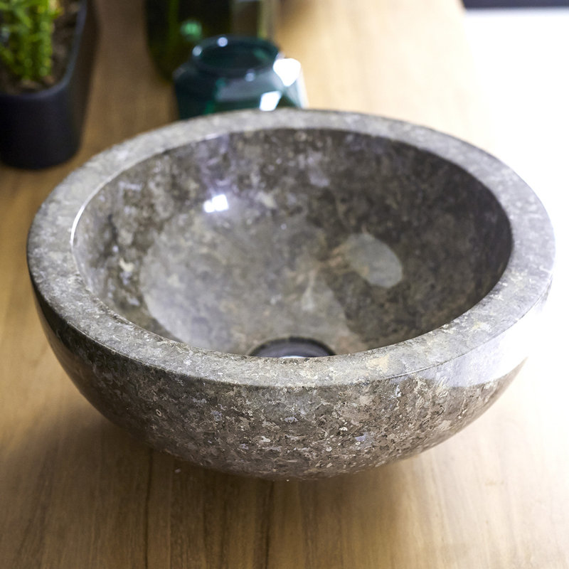 Tikamoon Bahya Marble Countertop Basin Wayfair Co Uk
