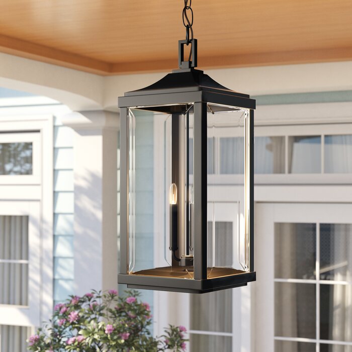 Charleston 3 Light Outdoor Hanging Lantern