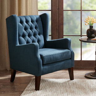 Allis Wingback Chair by Three Posts Best #1