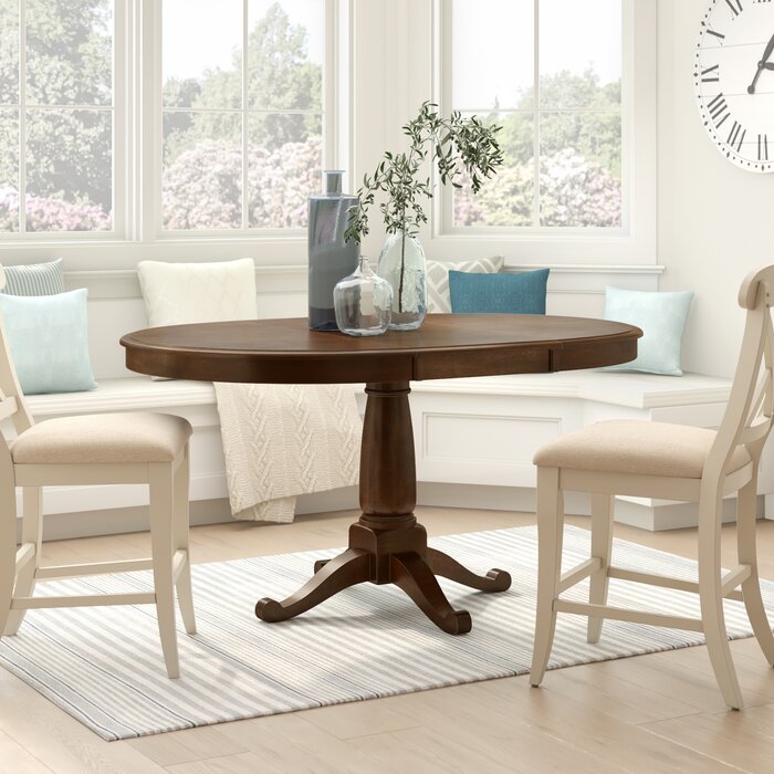 Kiantone Extendable Solid Wood Dining Table