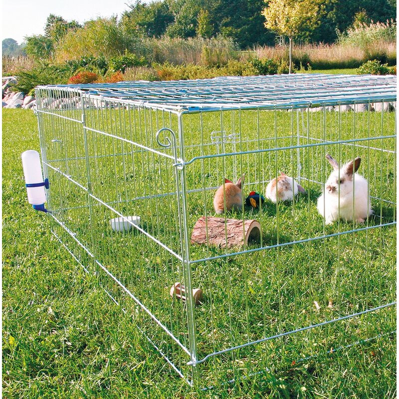 outdoor rabbit cage