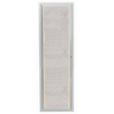 LED Enclosed Wall Mounted Bulletin Board  ( incomplete ) ( not tested ) 