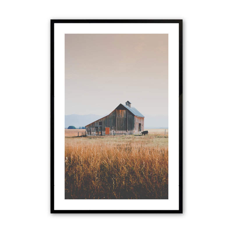 Dacien Rustic Charm Framed On Paper by Annie Bailey Art Print