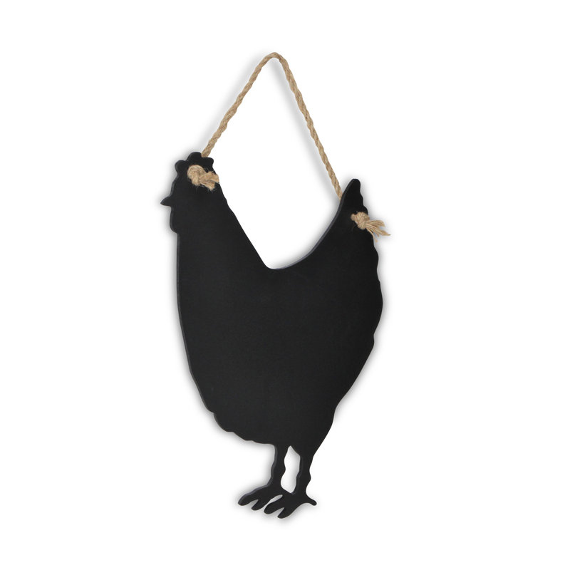 Gracie Oaks Farmhouse Chalkboard Chicken Wall Decor Wayfair