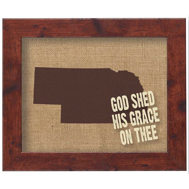 Dicksonsinc God Shed His Grace On Thee Framed Wall Art Wayfair