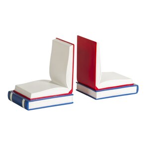 Open Book Bookend (Set of 2)