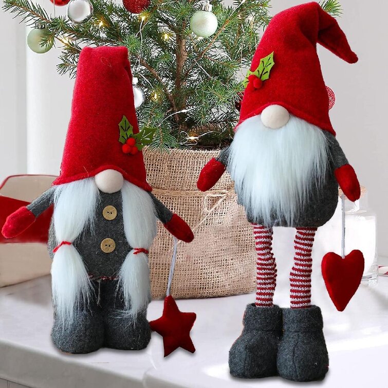 Scandinavian Swedish Ceramic Christmas Tree Ornament  Kids in Costumes 