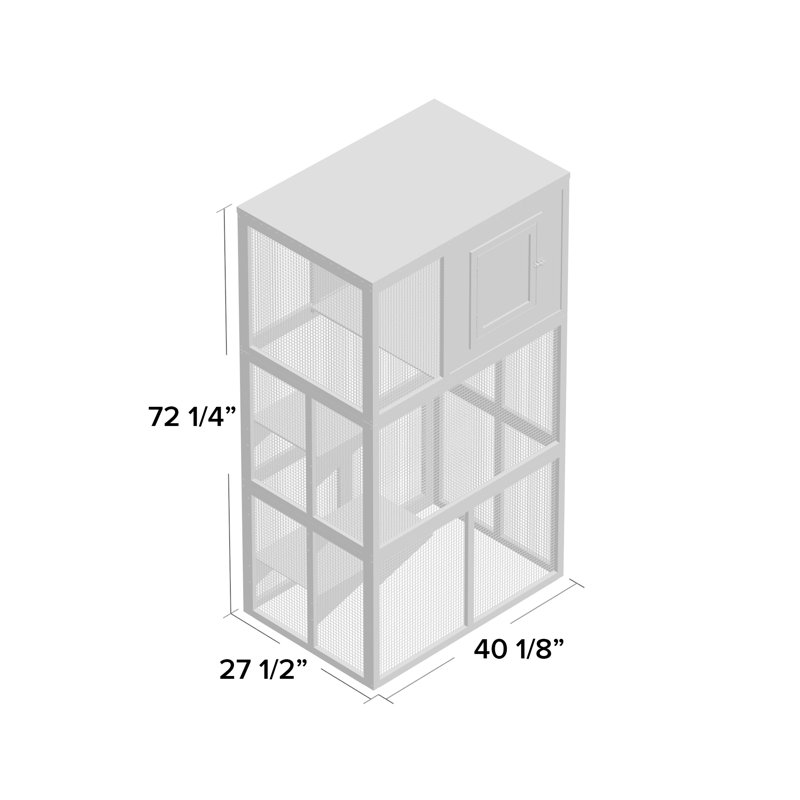 cosper outdoor cat cage