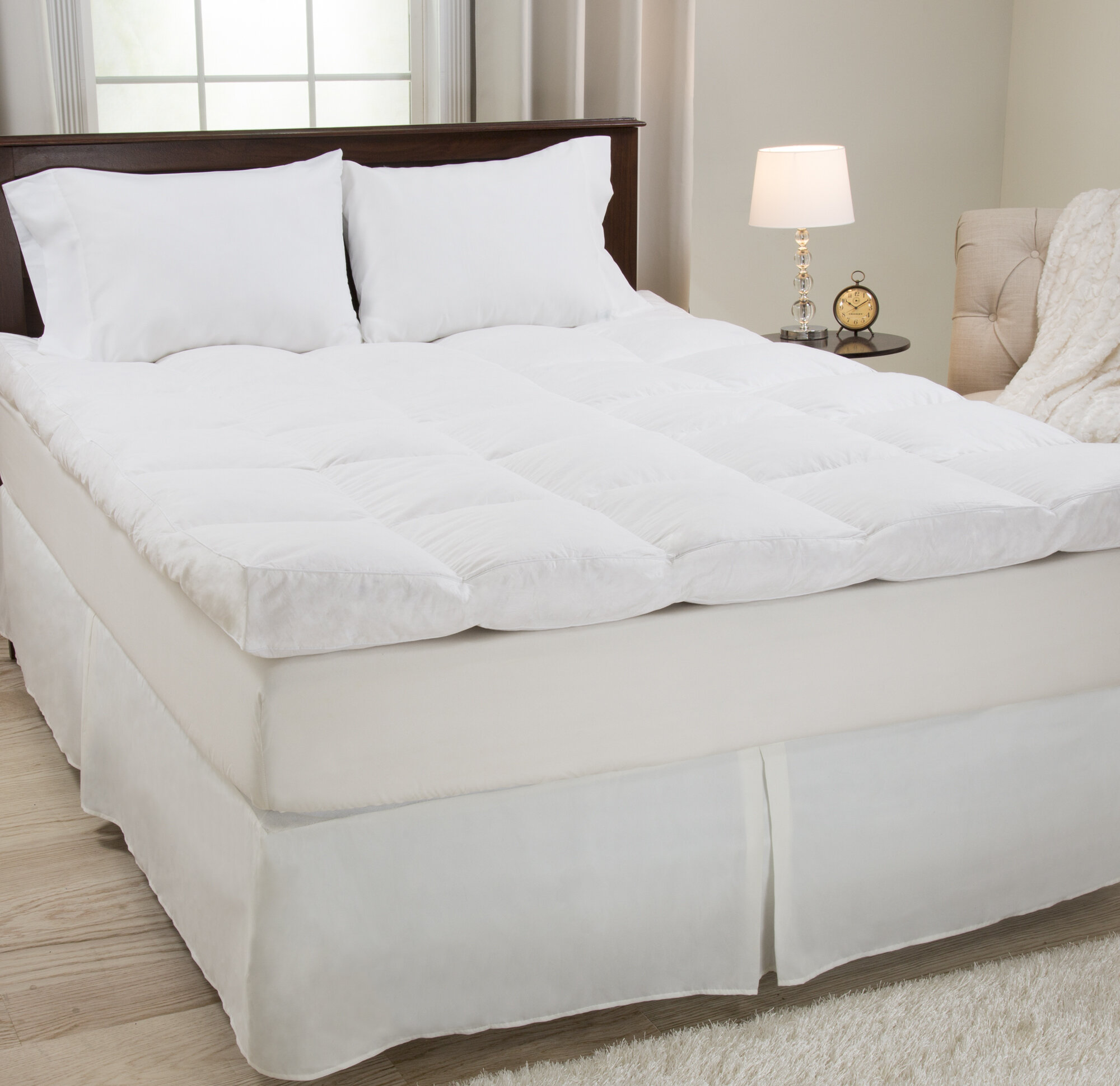 bed mattress topper twin