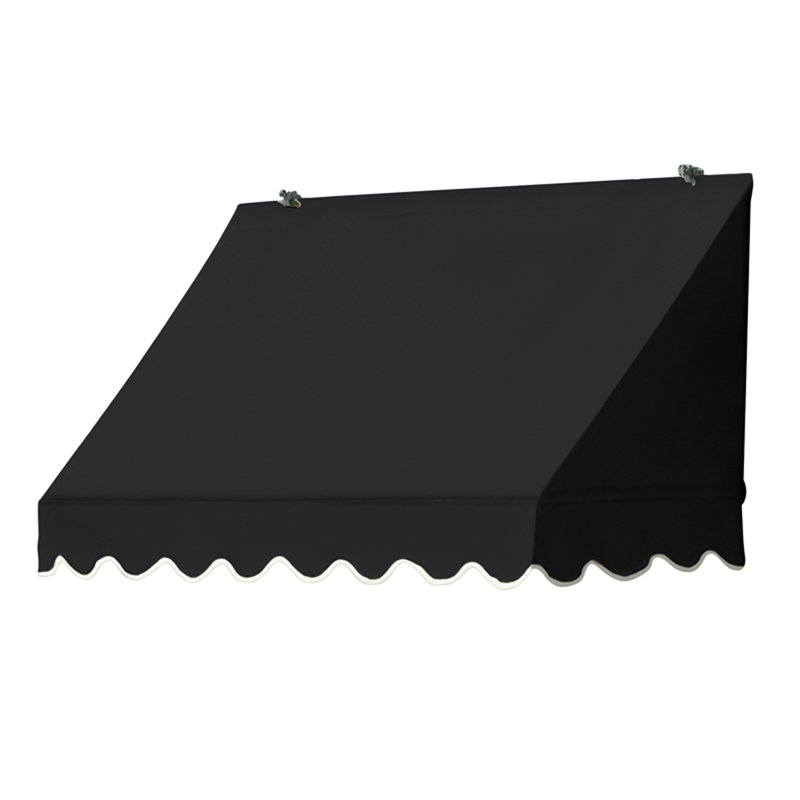 Idm Worldwide Awnings In A Box Traditional 4 Ft W X 2 Ft D Woven Acrylic Retractable Standard Window Awning Reviews Wayfair