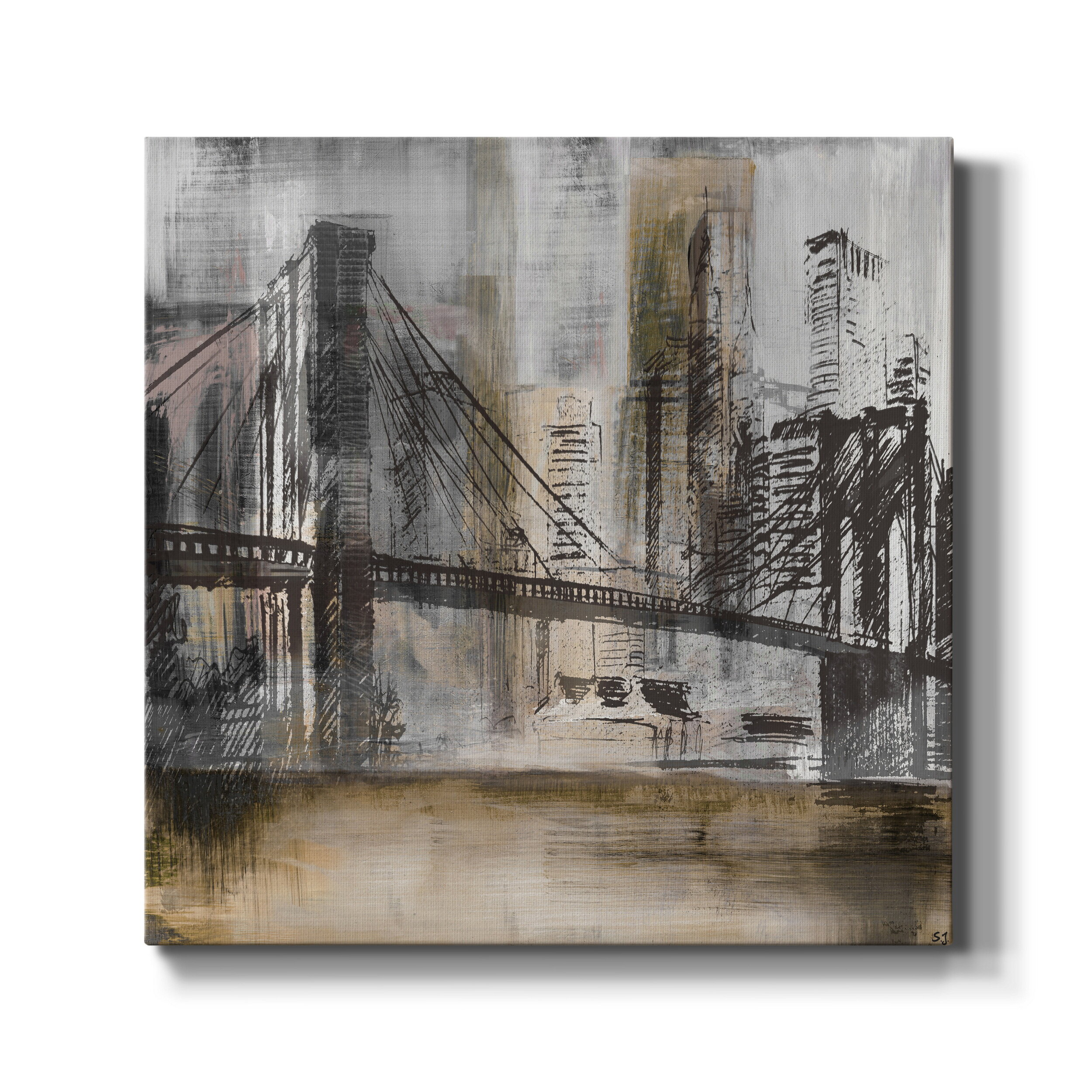 USA New York Painting Picture Canvas Print City Poster Wall Art Gift Home Decor