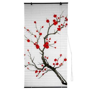 Blossom Shoji Rice Paper Roller Blind