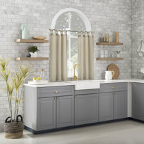 Wayfair | Gray & Silver Valances & Kitchen Curtains You'll ...