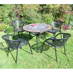 Review Gastonia 4 Seater Dining Set