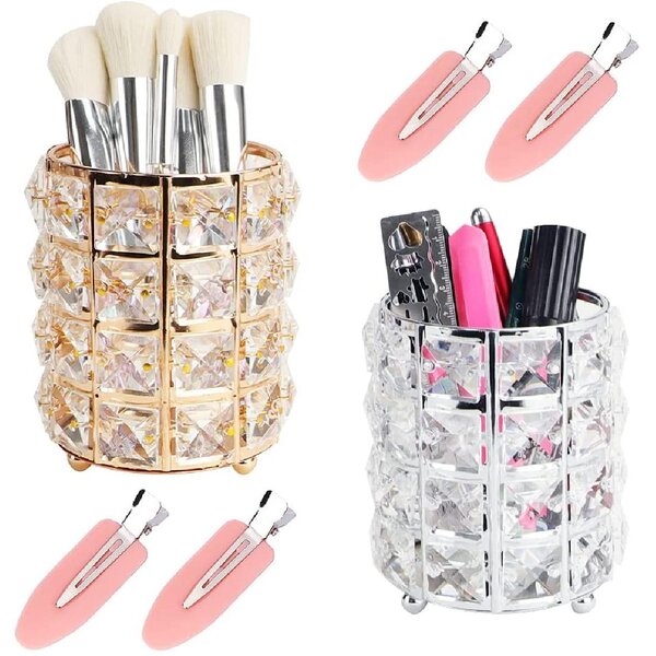 Makeup Brush Eyeshadow Pencil Pen Brushes Display Stand Holder for Table Office 
