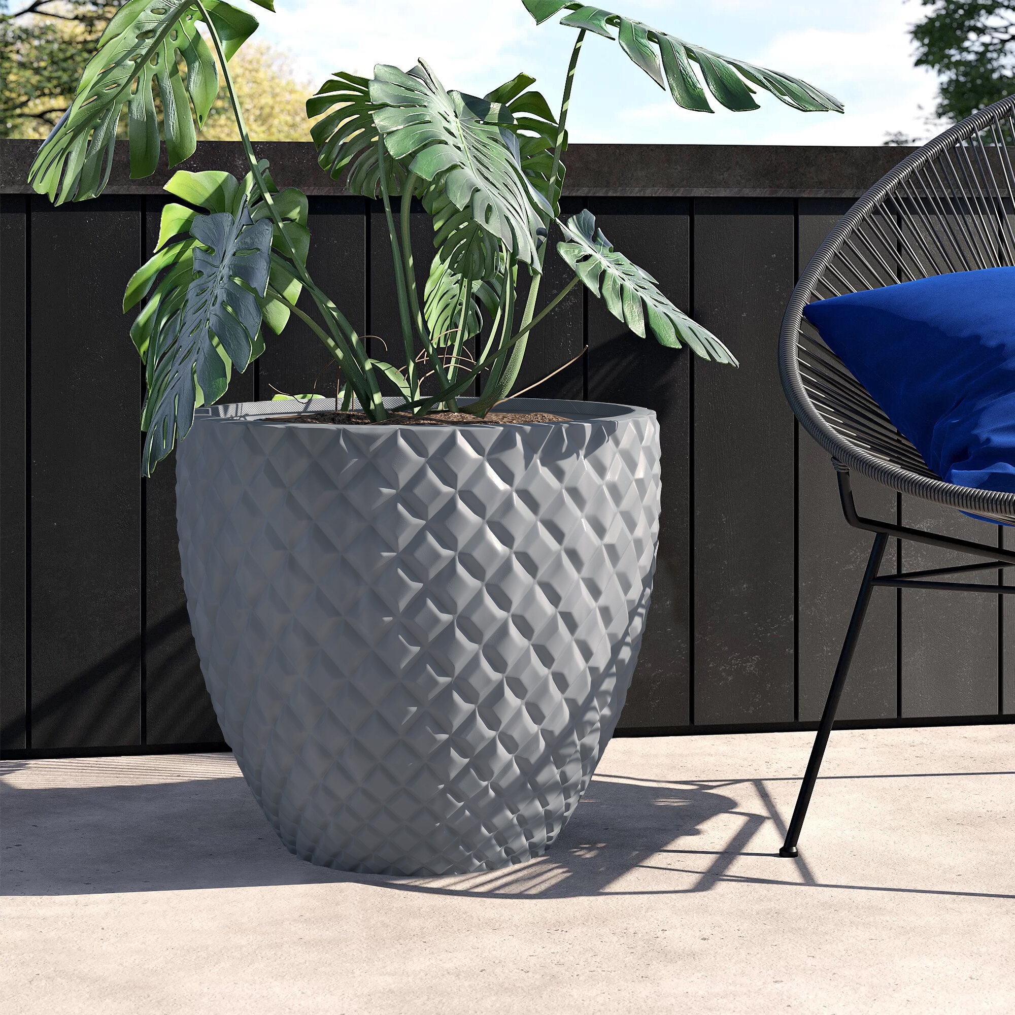 Ceramic Succulent Pots Planters House Plants Pots Set Indoor&Outdoor Use Eggs 