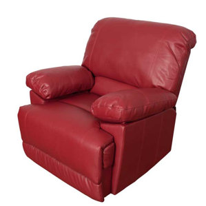 Red Leather Reclining Chair red recliners - chairs & recliners | wayfair Red Leather Reclining Chair red recliners - chairs & recliners | wayfair