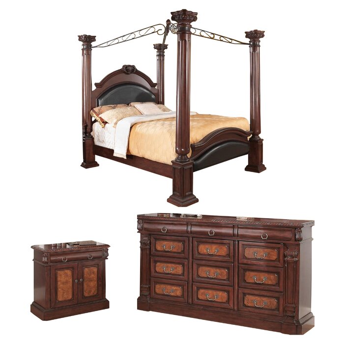 Noemi Canopy Configurable Bedroom Set