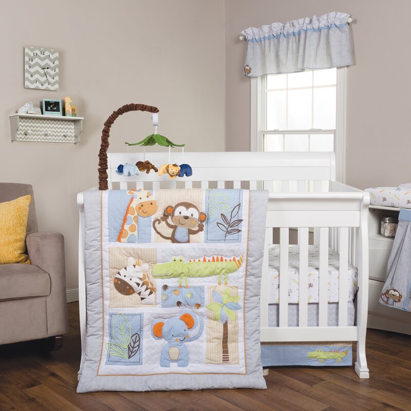 Zoomie Kids Cardiff 6 Piece Crib Bedding Set & Reviews ...