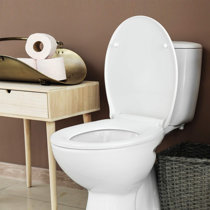 Soft Padded Adult Toilet Seat Bathroom PVC Wipe Clean Comfort Home 