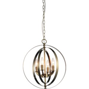 Delroy 4-Light Candle-Style Chandelier