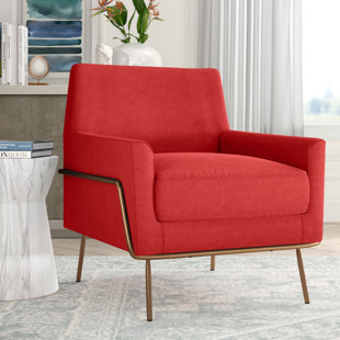 red living room chairs