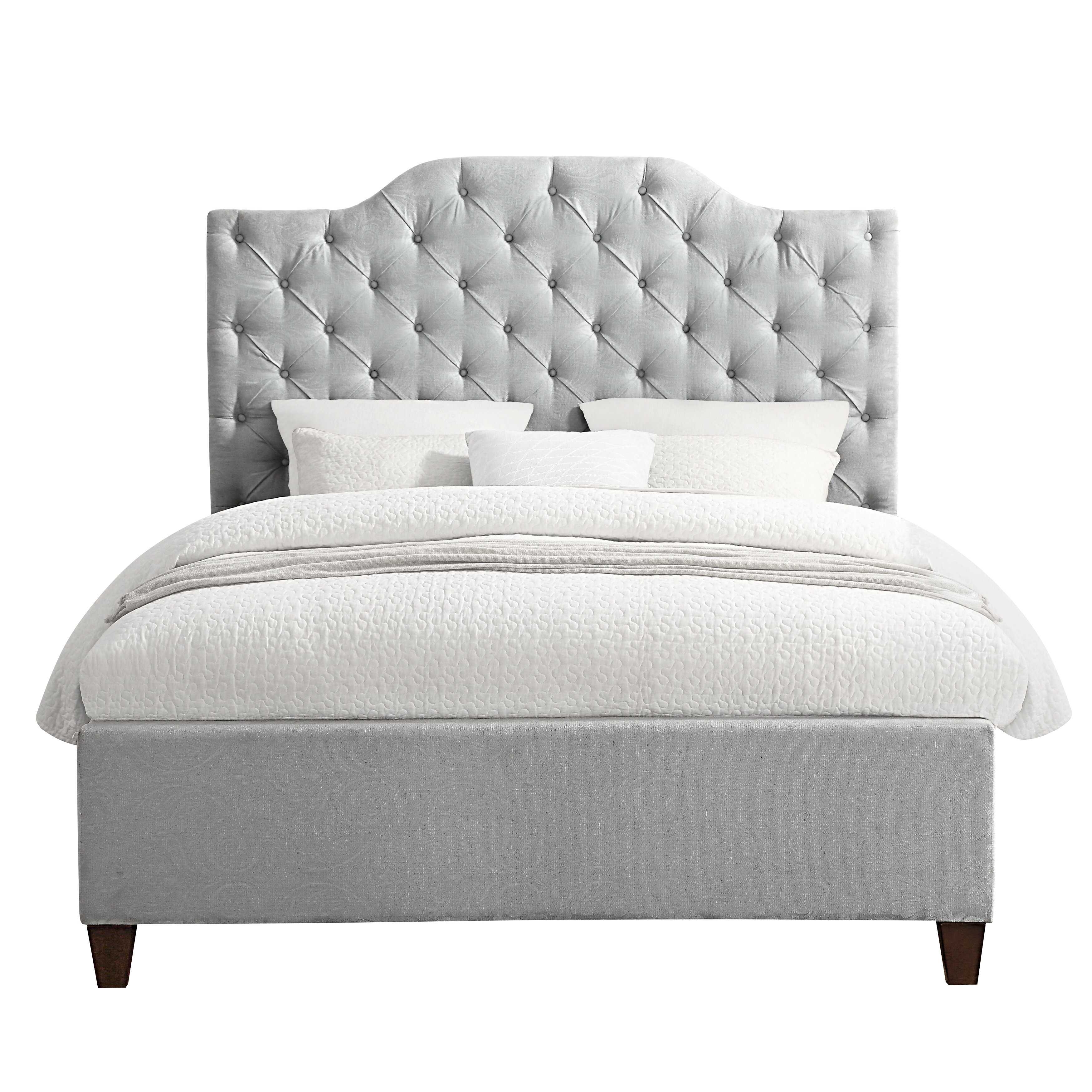 Croce tufted online standard bed