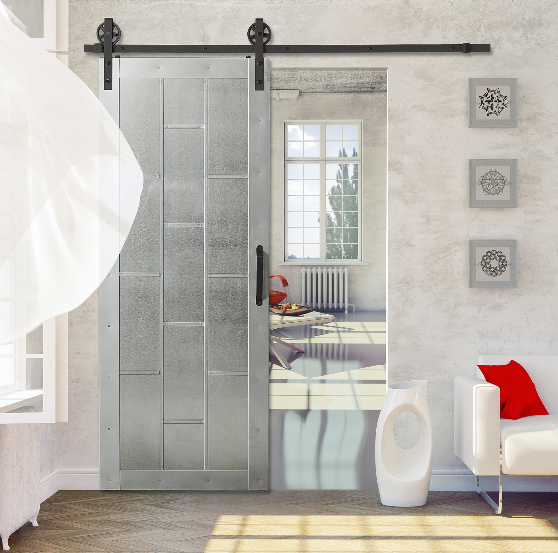 Measuring 101 How To Find The Right Barn Door Sizes Wayfair