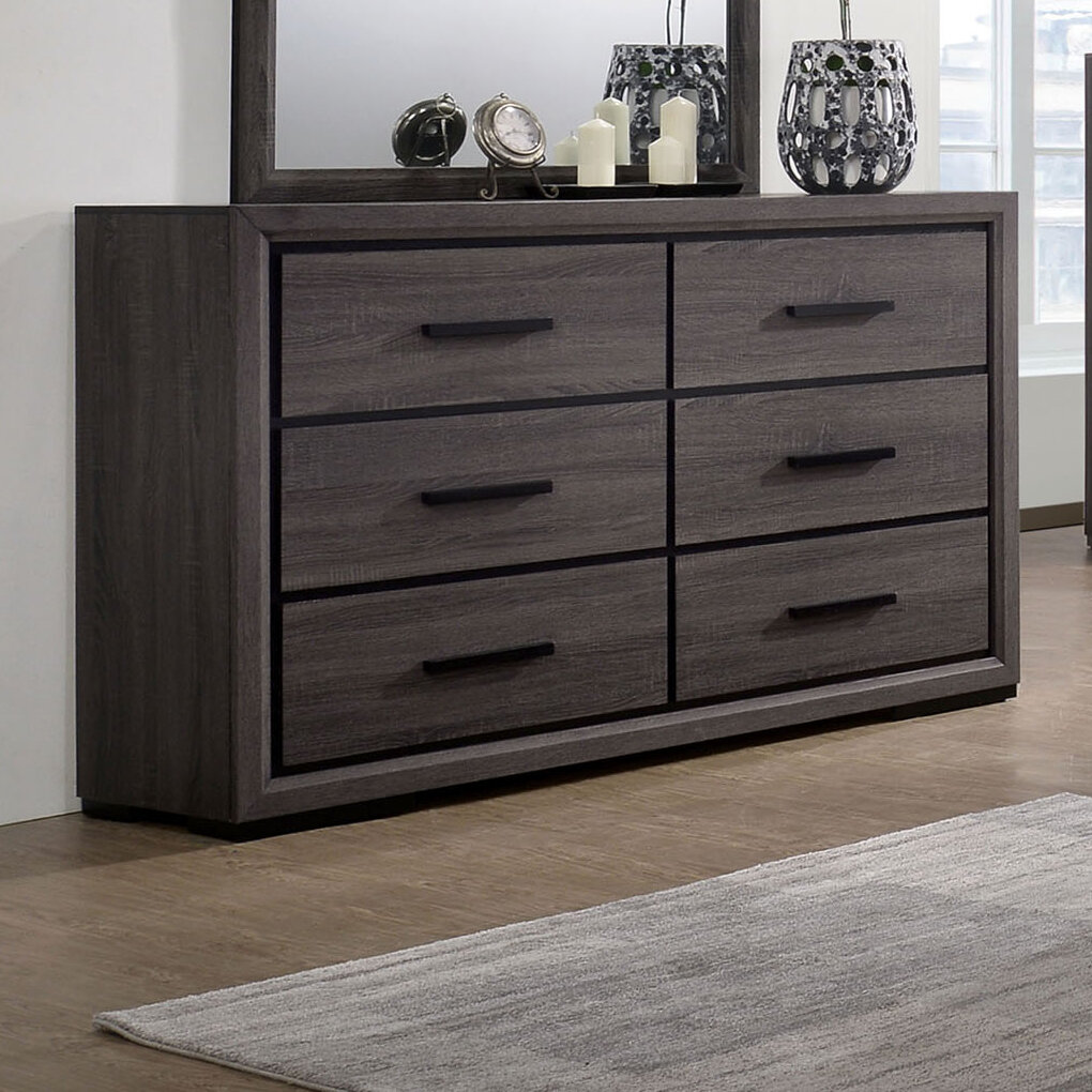 Ivy Bronx Azjah 6 - Drawer Dresser | Wayfair