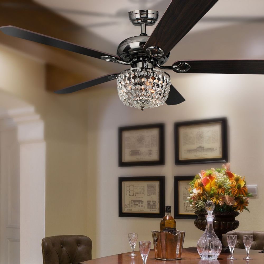 Mercer41 42 Morin 5 Blade Led Ceiling Fan With Remote Light Kit
