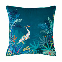 teal color cushions