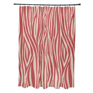 Kam Wood Print Shower Curtain