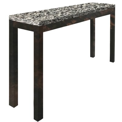 Lakes Parsons Console Table Stone Source Table Base Color Dark