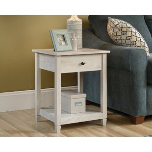 Velasco End Table With Storage By Rosalind Wheeler