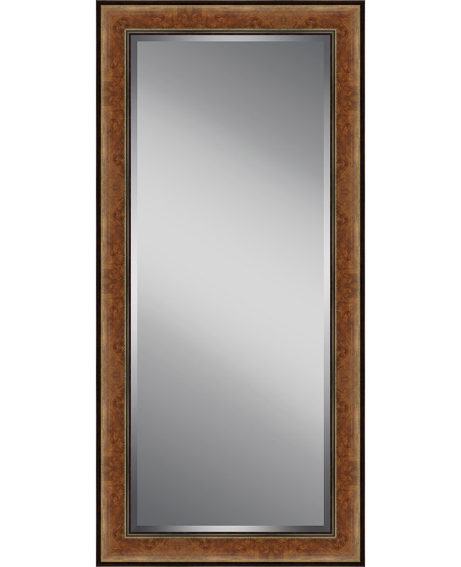 Ashton Wall Decor Llc Wood Framed Beveled Plate Glass Full Length Mirror Wayfair